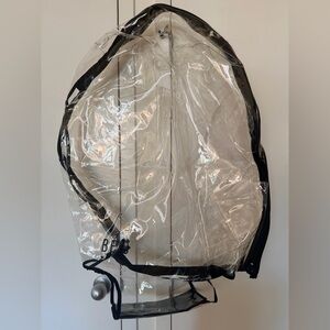 BÉIS Clear 29” luggage cover with Black Trim